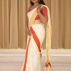 Cotton single set mundu