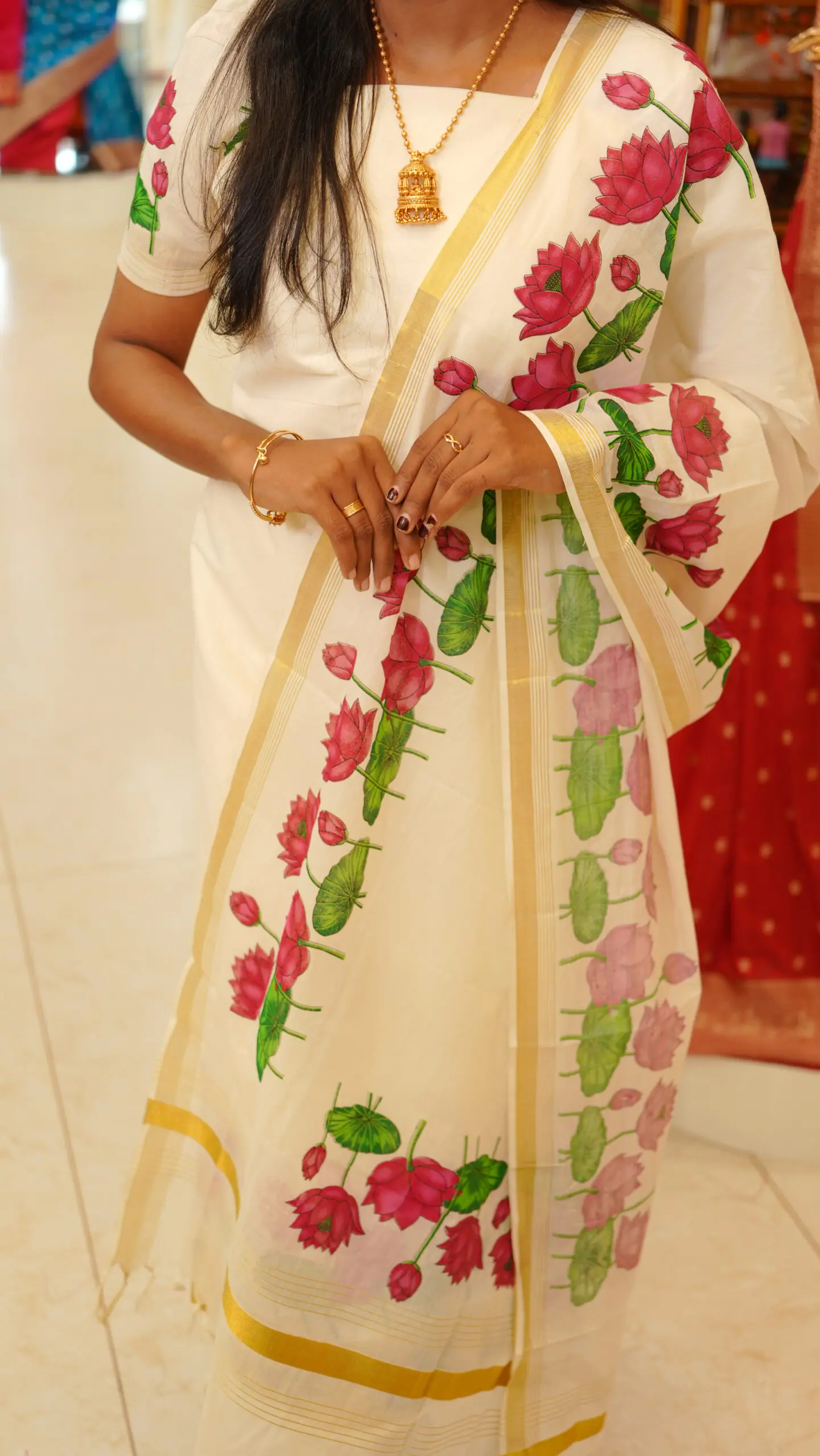 Unstitched Salwar Set - Image 4