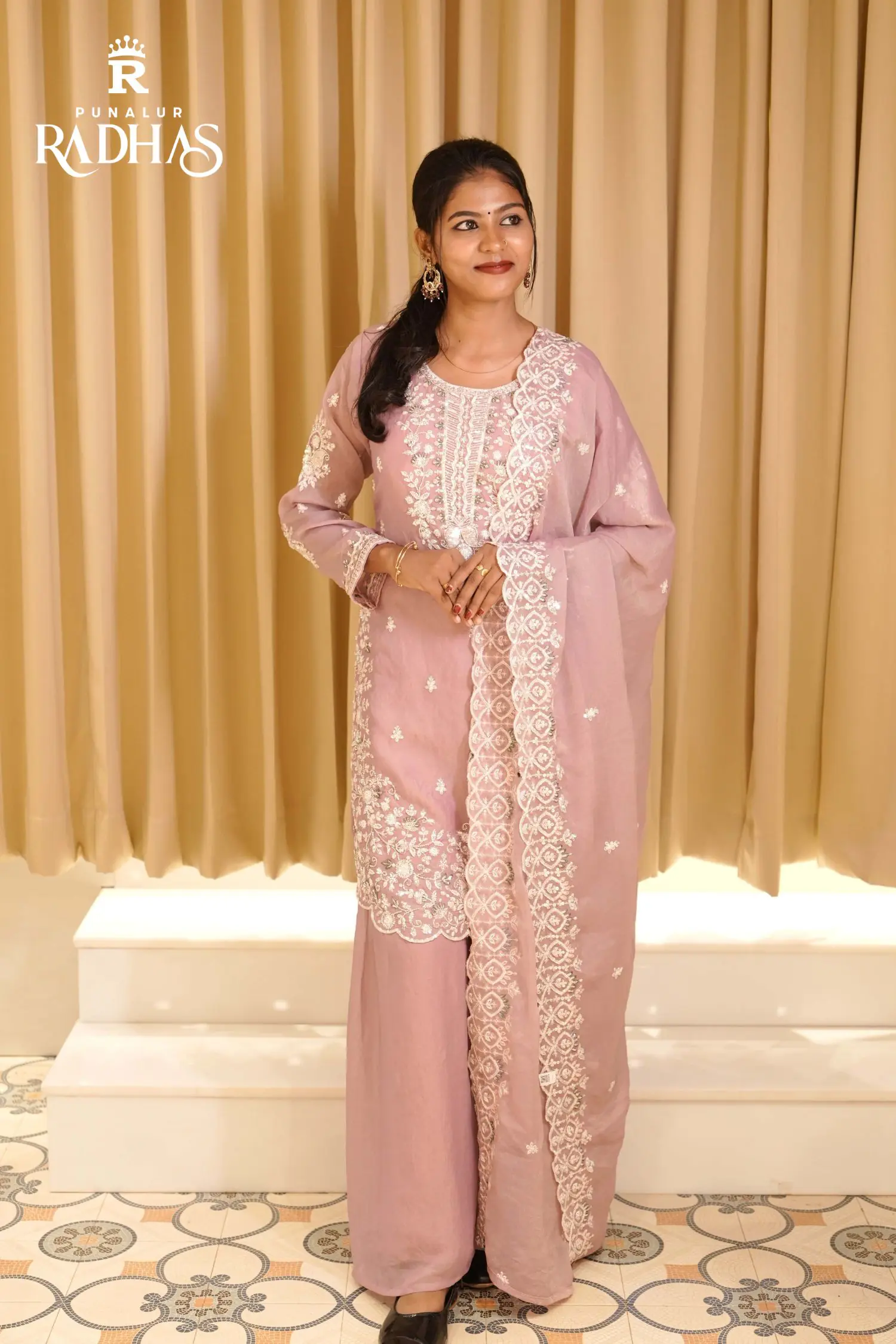 Stitched Sharara Set
