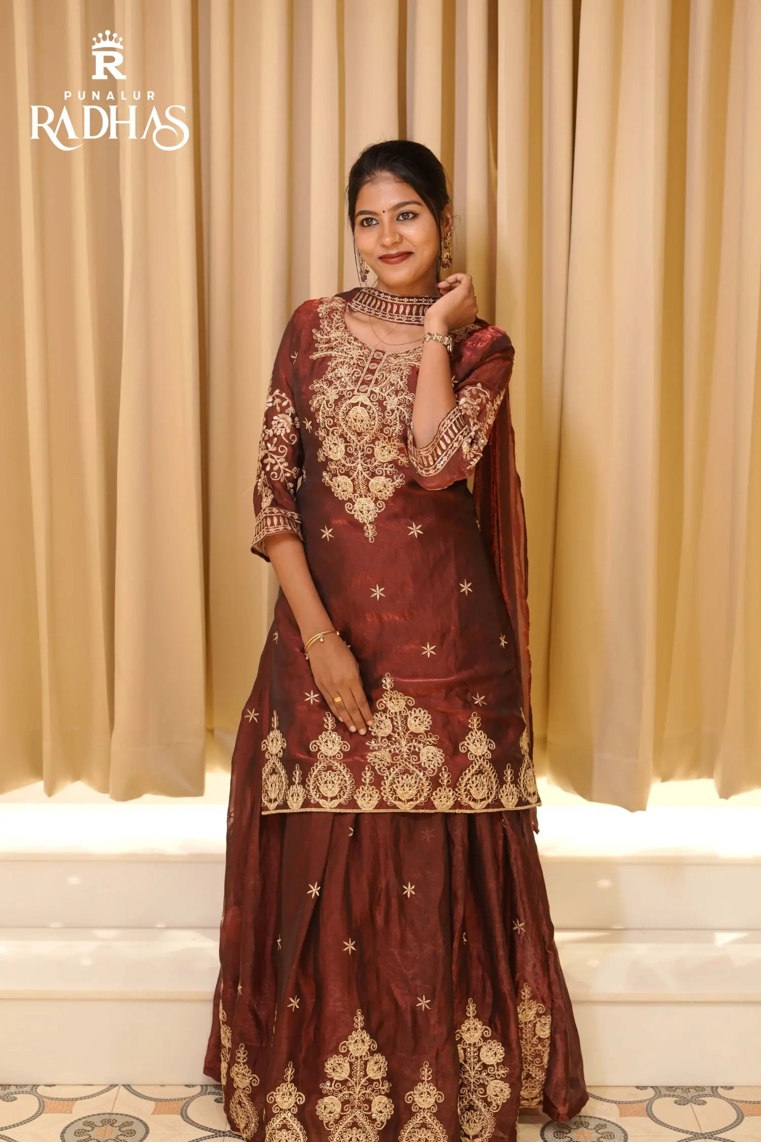 Stitched Sharara Set