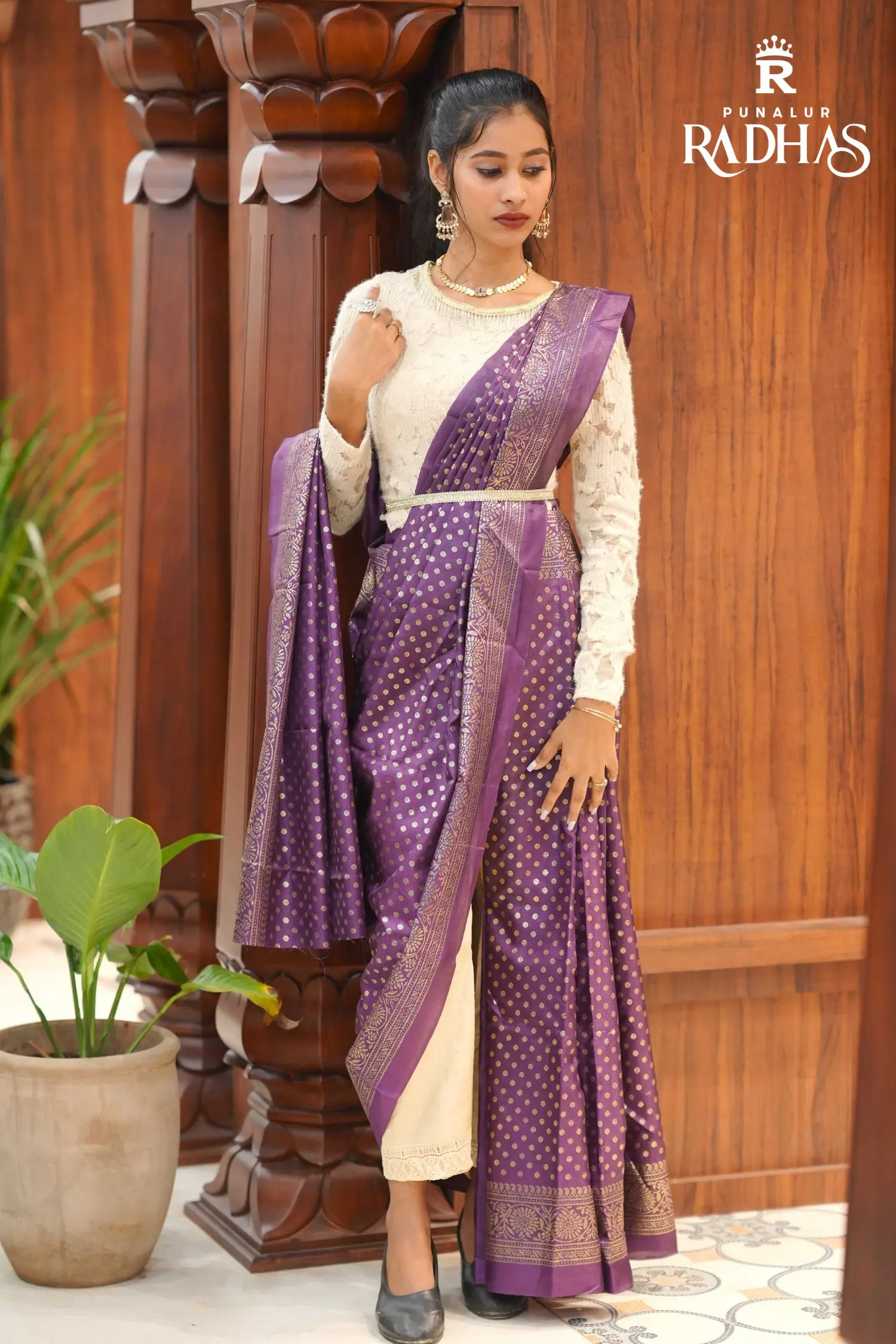 Vichitra Silk Saree