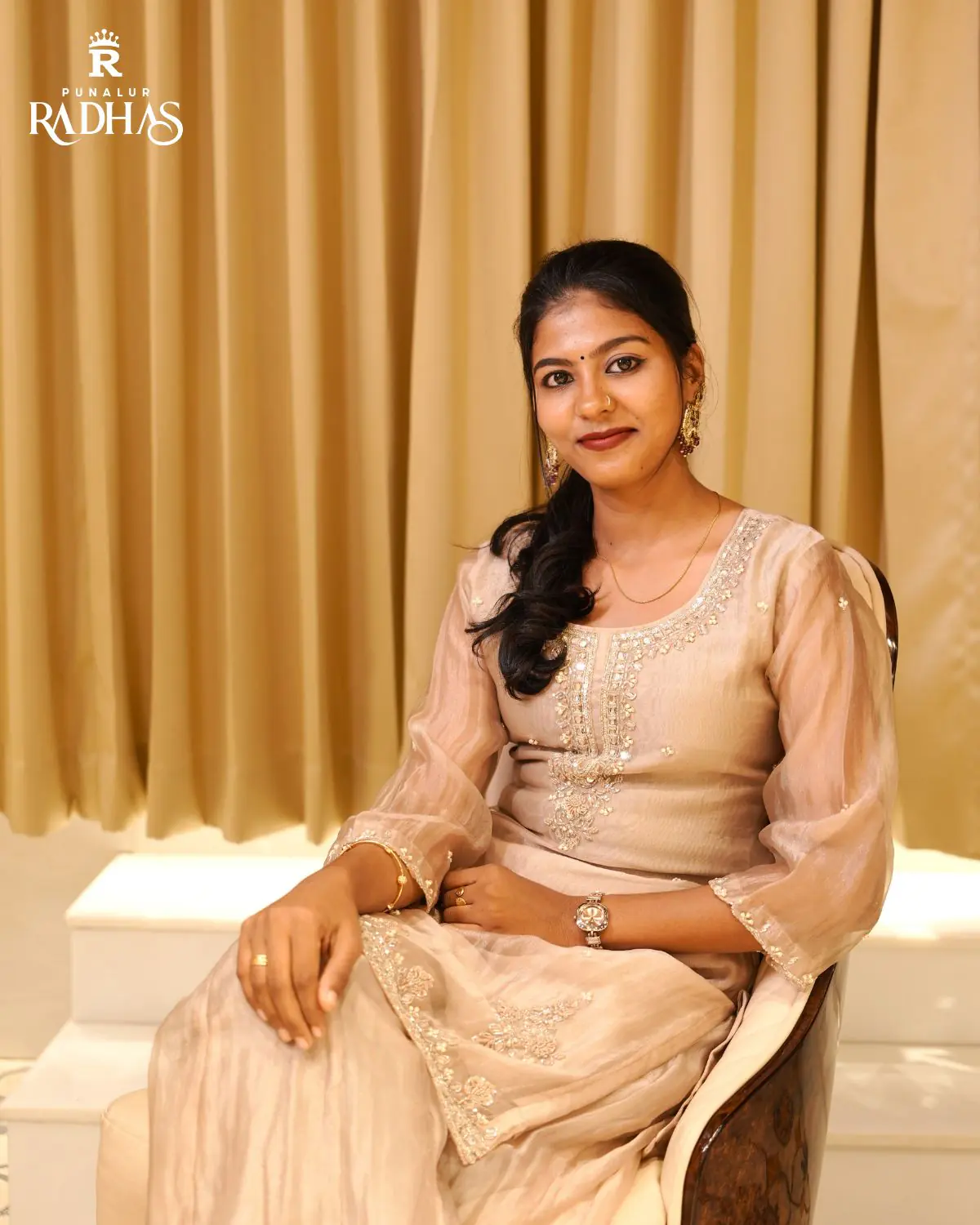 Stitched Sharara Set - Image 2