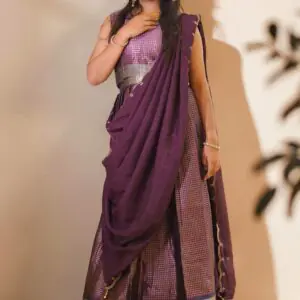 Stitched Dhavani Set