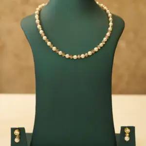 classic pearl necklace set