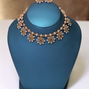 traditional floral necklace