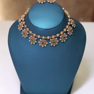 traditional floral necklace
