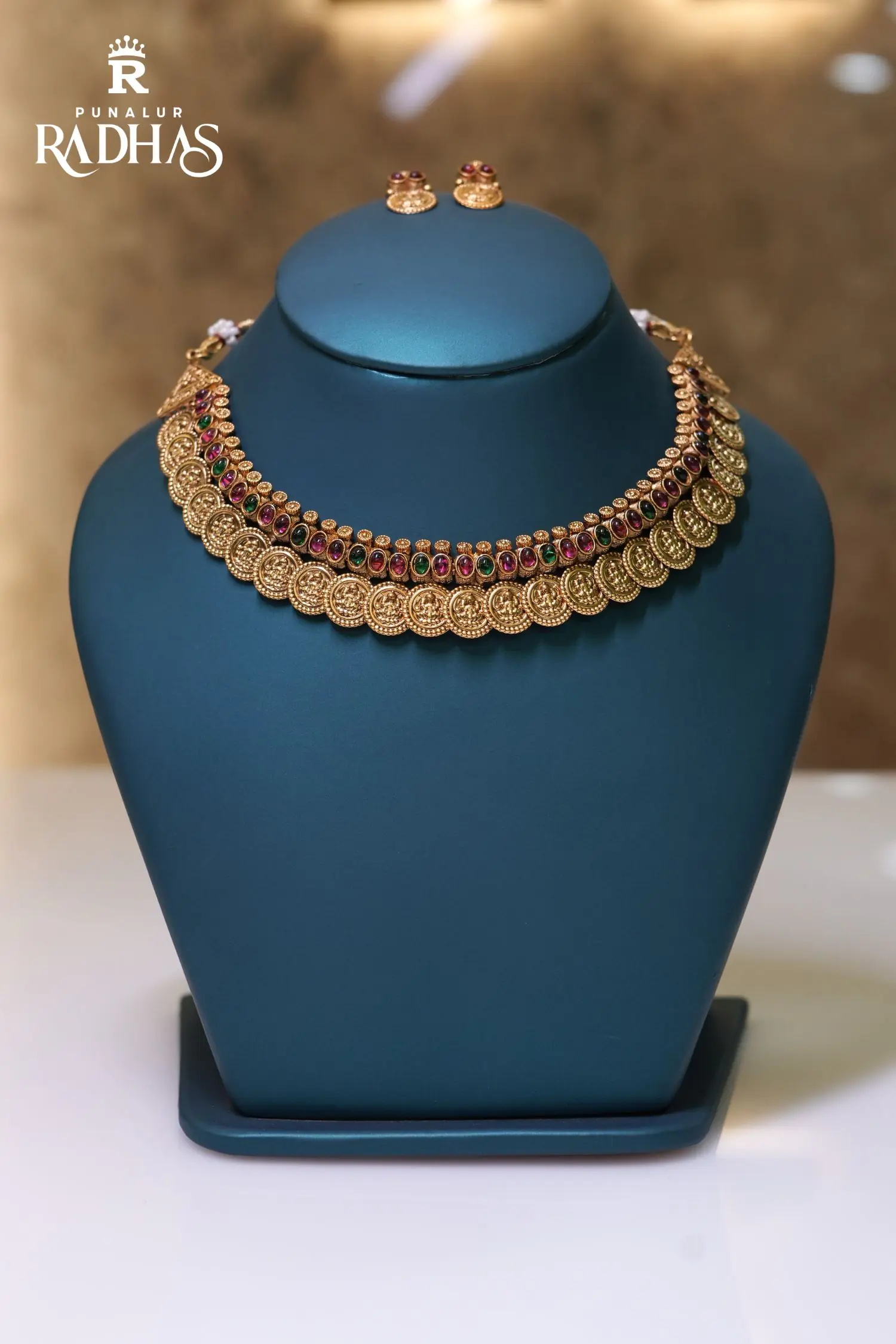Kasu Mala choker necklace