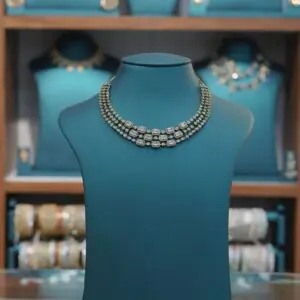 AD stone necklace