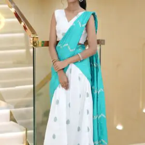 unstitched dhavani