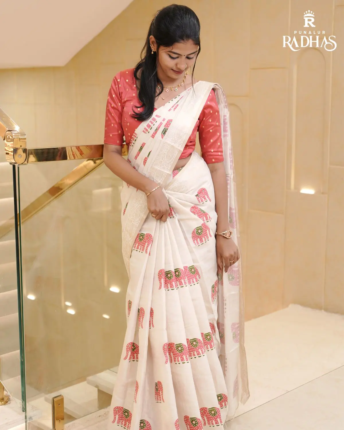 traditional tissue saree