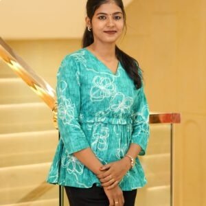 peplum short top