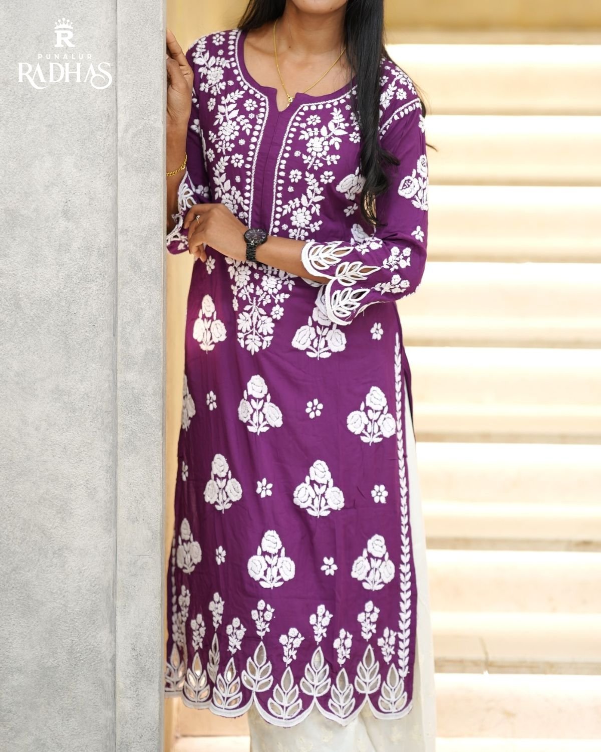 Chikankari Kurti - Image 2